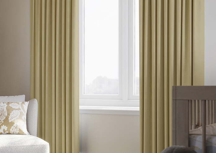 Shima Faux Silk, Latte - Made to Measure Curtains - Image 5
